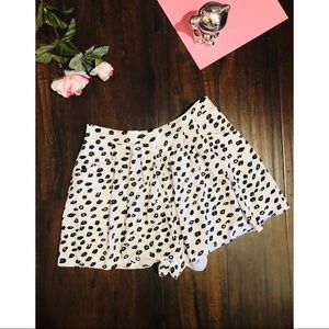 BCBGMaxazria Simple Cheetah Skirt